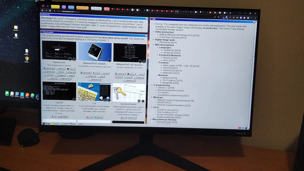 Samsung LF24T350FHRXEN 24"