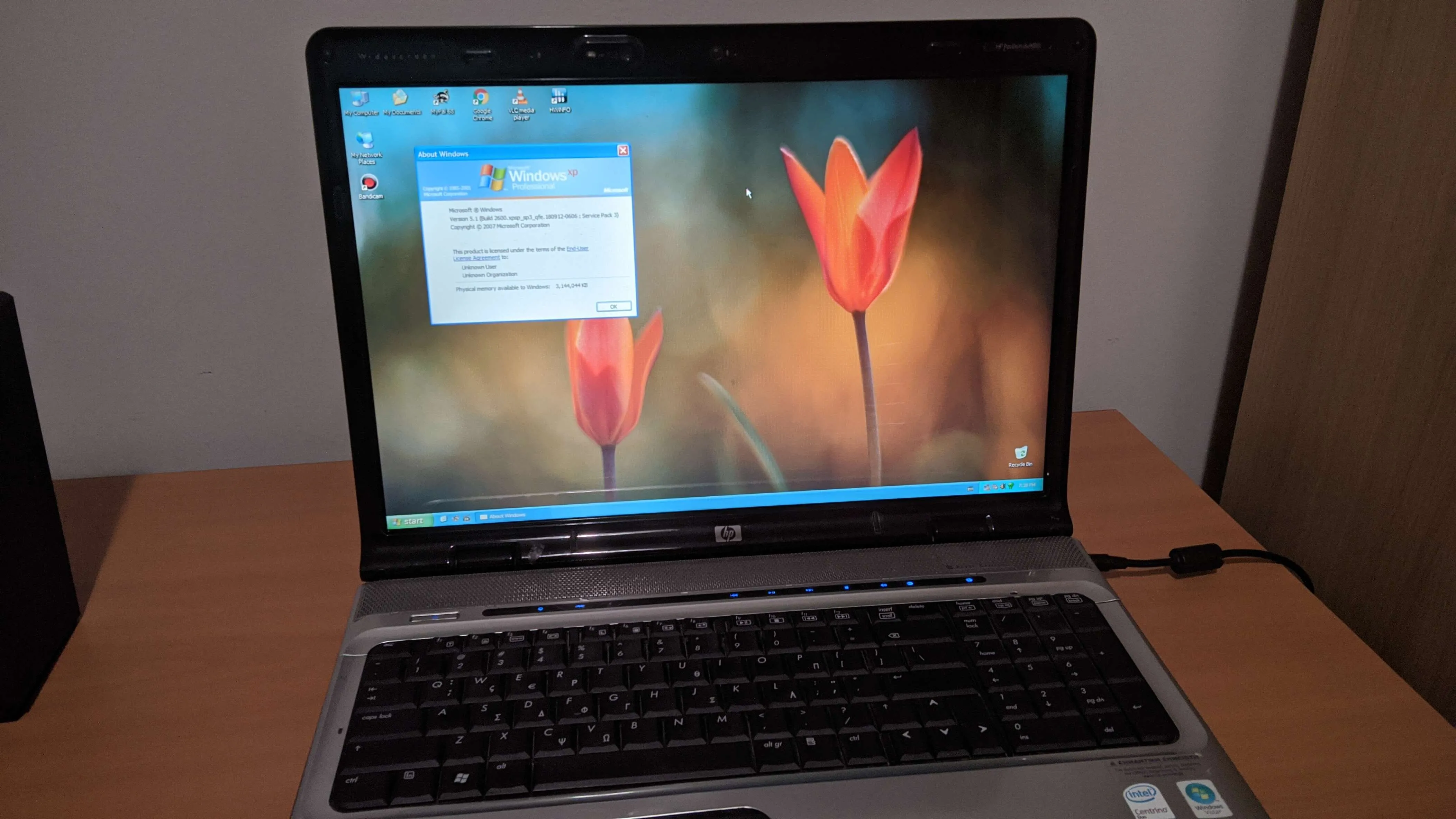 Secondary laptop